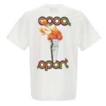 T-Shirt Casablanca - La Flamme Du Sport MF23-JTS-001-07 Maroc