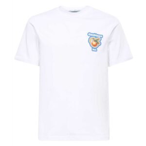 T-Shirt Casablanca Radiating Orange Printed MS23-JTS-001-24 Maroc