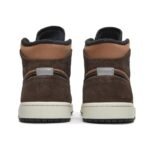 Air Jordan 1 Mid Earth Tone White Brown Shoes DC7294-200