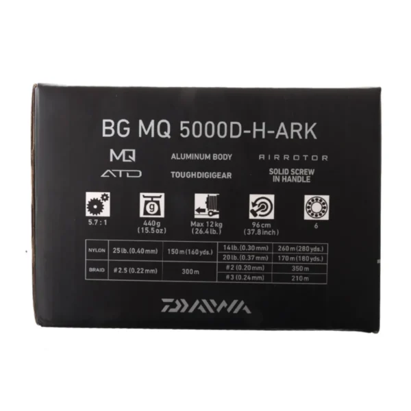 Moulinet Daiwa BG MQ 5000 D H ARK – Image 6