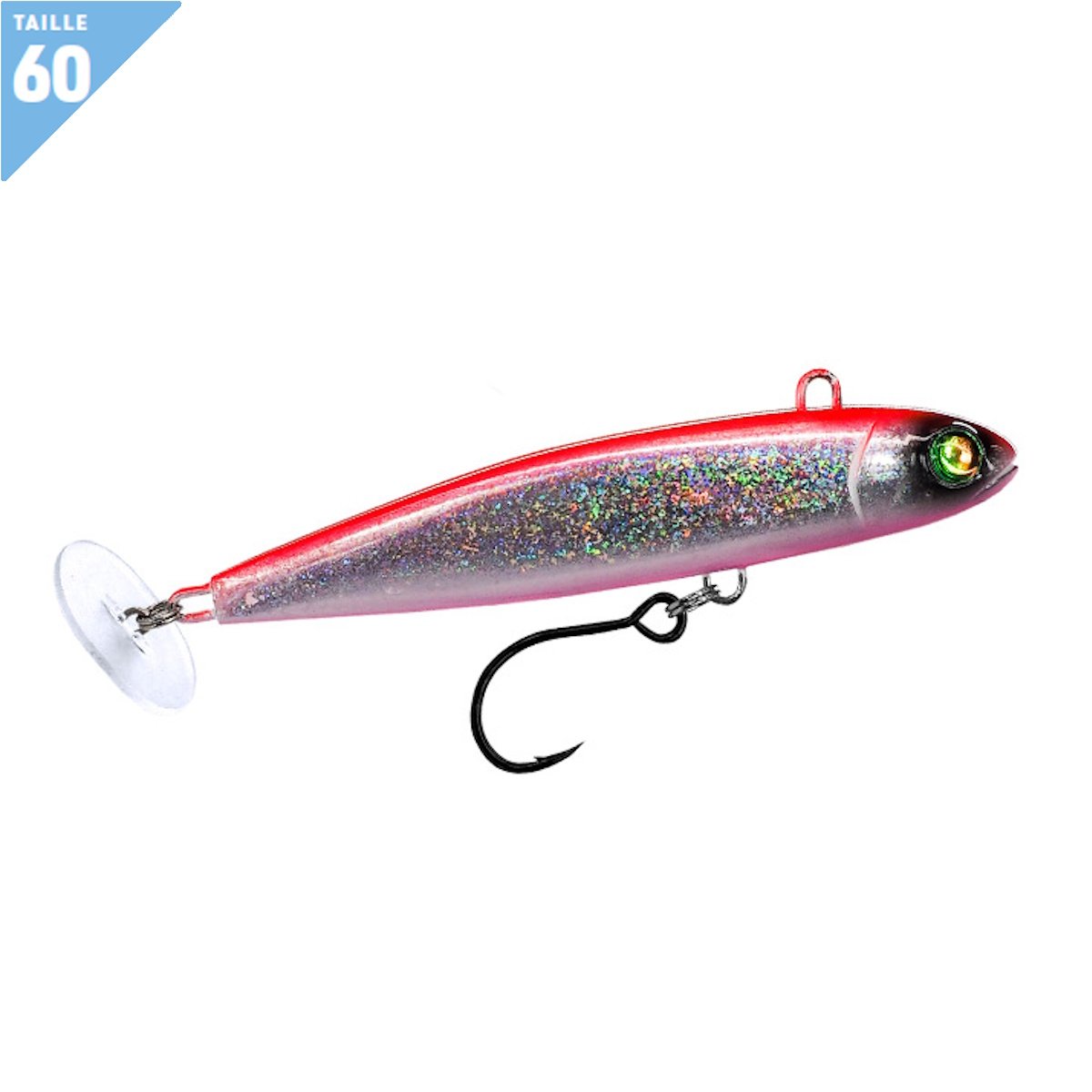 Leurre-fiish-Power-Tail-Saltwater-Fresh-Pink-Sardine-60-PWT1069.jpg Leurre Power Tail Saltwater - Fresh Pink Sardine – Image 1