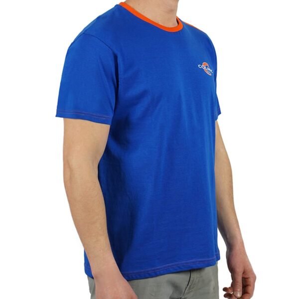 T-shirt Colmic Blue/Orange – Image 2